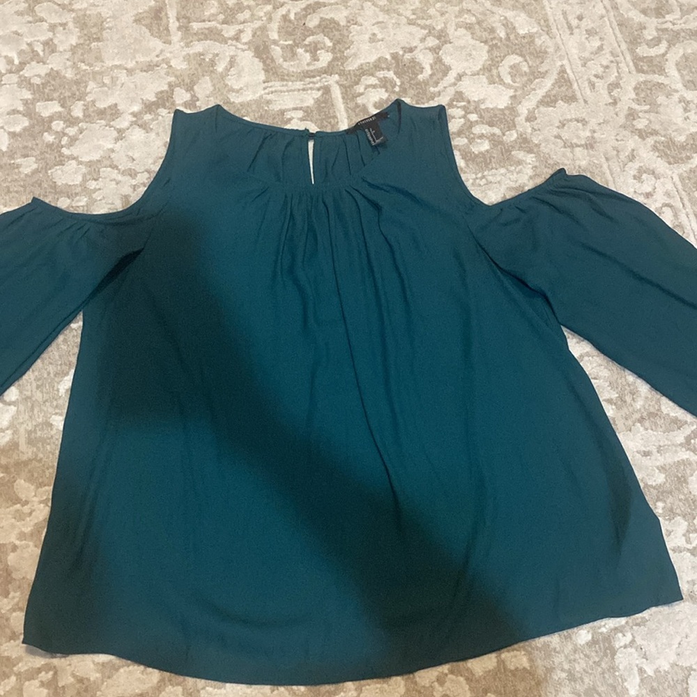 Forever 21 Cold Shoulder Blouse